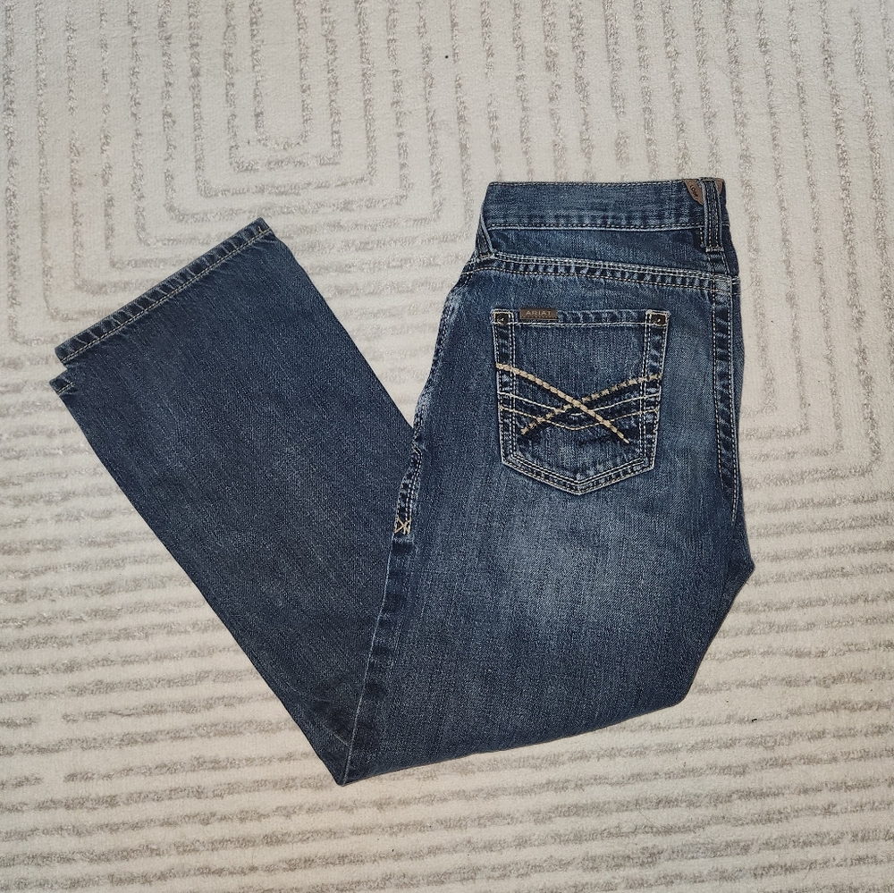 Ariat Blue Straight Jeans Classic Style